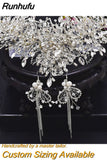 Luxury Headpiece for Bride Rhinestone Crown Wedding Tiaras Bridal Hair Accessories Women Tiara Pageant Headband HP385