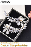 X05 2pcs/lot Bride High Heels Clips Rhinestone Bridal Wedding Shoes Buckle Women Accessories High Heel Decoration