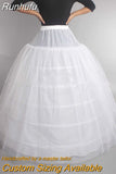 New 3 Rings Petticoat For Wedding Dress Elastic Band Lace Up Can Be Adjustable Wedding Accessories 12 Styles Available
