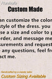 Vintage Boho Lace Chiffon Wedding Dresses Puff Long Sleeves V Neck Bohemian Bride Gowns Floor Length Elegant Bridal Dress