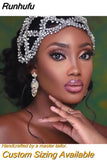 HP243 Full Rhinestone Headband for Women Bridal Headpiece Wide Hair Band Handmade Headwear Wedding Hair Accessories