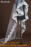 Champagne One Layer Veil Lace Egde Short Red Wedding Marriage Veils Red Pure Whtie Adult Veil Special Price
