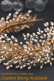 HP496 Shiny Wedding Hair Accessories Jewelry Bridal Tiara Woman Headband Rhinestone Headpiece for Pageant Headdresses