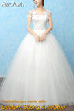 Wedding Dress The Red V-neck Ball Gown Vintage Wedding Dresses Lace Embroidery Vestido De Noiva