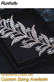 Alloy Rhinestone Headband Wedding Head Piece Flower Bridal Hair Accessories Hair Comb Silver Hair Clips Headwear HP301