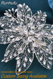 HP438 Shiny Rhinestone Bridal Headpiece Women Headdress Wedding Hair Accessories Jewelry Bride Head Piece for Party