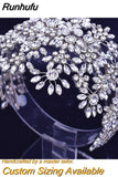 HP399 Vintage Bridal Crown And Tiara Shining Crystal Wedding Headband Bridal Hair Accessories Luxury Wedding Jewelry