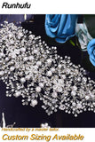 Luxury Headpiece for Bride Rhinestone Crown Wedding Tiaras Bridal Hair Accessories Women Tiara Pageant Headband HP385