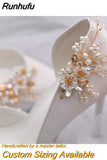 HX39 2pcs Rhinestones High Heel Buckle Decoration Women Bride Shoes Clips Charm Wedding Shoes Buckle Shoe Crystal Clip