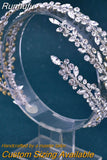 HP518 Bridal Tiara Wedding Hair Accessories Headpiece Woman Headband Pageant Jewelry Bride Headdress Hair Ornaments