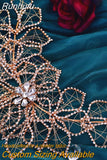 Hollow Leaf Headband for Woman Rhinestone Bridal Headpiece Wedding Hair Accessories Bridesmaid Bride Headdress HP256A