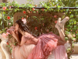 Cute Ball Gown Off The Shoulder Pink Lace Short Homecoming Dress Summer Pink Hoco Dresses Cocktail Dress For Senior Teens HZ1214
