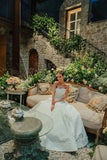 Pretty Wedding Dress Ball Gown Strapless Satin White Long Wedding Dresses Bridal Gowns HZ1214