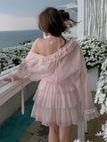 Cute A line Pink Chiffon Summer Short Homecoming Dress Hoco Dress Mini 18th Birthday Outfit Cocktail Dresses HZ1214