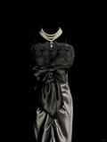 Vintage Mermaid Spaghetti Straps Satin Gray Long Evening Party Gowns Evening Formal Dresses Prom Dress HZ1214