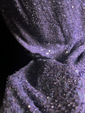 Vintage Mermaid Halter Sequin Lilac Backless Long Prom Dress Party Dress Graduation Dresses HZ1214