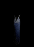 Pretty Mermaid Halter Navy Blue Sequin Backless Long Night Dinner Evening Dresses Formal Summer Wedding Guest Dresses Wedding Guest Outfits HZ1214