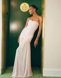 Modest Mermaid Pink Long Prom Dresses Formal Graduation Party Dress Evening Dress HZ1108