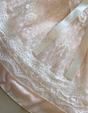 Pink Satin A-line Homecoming Dress Lace Spaghetti Strap Short Prom Dress for Party HZ1108