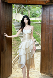Fashion Spaghetti Straps 16th Birthday Outfits Chiffon A-Line Short Prom Dresses Sweet Homecoming Dress HZ1108