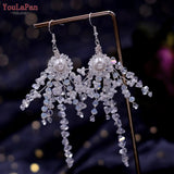 HP399 Vintage Bridal Crown And Tiara Shining Crystal Wedding Headband Bridal Hair Accessories Luxury Wedding Jewelry