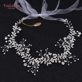 HP233 Crystal Wedding Hair Accessories Rhinestone Headband Flower Girl Hair Pieces Women Tiara Bridal Hair Jewelry