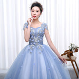 with Crystal Color Yarn Girls Wedding Dress 2023 New Fashion Flowers Female Art Exam Gowns Part Dress Vestidos De Novia