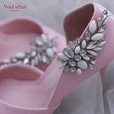 X19 Opal Diamond Shoe Buckle Rhinestones Women Decoration Buckle Shoe Shop Accessories 2023 High Heels Decorations