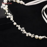 HT03-S Silver Pearl Bridal Leg Garter Bridal Thigh Leg Garter Ring Wedding Garter Belt Wedding Party Bridal Leg Garter