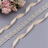S28B Wedding Dress Belt Rhinestones Bridal Belt Diamond Wedding Dress Belt Crystal Wedding Sash for Wedding Dress