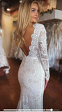 Mermaid Wedding Dress V Neck Lace Morden Embroidery For Women 2023 Robe De Mariee Floor Length Bridal Gowns Court Train