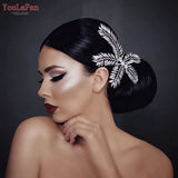 HP263 Bridal Hair Comb Handmade Rhinestone Bride Headpieces Women Hair Pins Party Wedding Hair Accessories Headwear