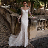 Detachable 2 In 1 Wedding Dress Embroidered Lace On Net With Train O-neck Sleeveless Vintage Bride Gowns Vestido De Novia 925
