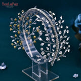 Headband for Girls Woman Hair Hoop Wedding Hair Accessories Handmade Bride Headwear Bridesmaid Bridal Headdress HP534