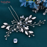 Crystal Hair Pin for Woman Bridal Girl Hairpin Wedding Hair Accessories Bride Hair Clip Bridesmaid Headdresses HP103-1
