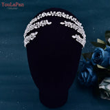 HP496 Rhinestone Bridal Headband Woman Headpiece Wedding Hair Accessories Bride Tiara Pageant Headdresses Wedding Tiara