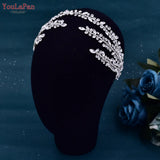 HP496 Shiny Wedding Hair Accessories Jewelry Bridal Tiara Woman Headband Rhinestone Headpiece for Pageant Headdresses