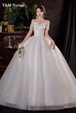 Fashion Classic Lace Applique Plus Size Wedding Dress Embroidery Plears 2023 New Style Sweet Bride Gown Vestidos De Noiva