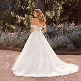NICEB Exquisite Wedding Dresses Women Ball Gown Backless Bride Strapless Bridal Gown Sweetheart Lace Vestidos Para Mujer
