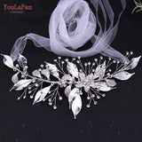 SH299 Shiny Leaf Belts for Bride Woman Dresses Sash Waist Jewelry Wedding Accessories Bridal Belt with Organza Ribbon