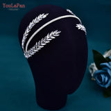 Bridal Hair Accessories Wedding Headband Rhinestone Bride Headpiece Hair Jewelry for Women Tiara Girls Headwear HP528
