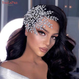 HP438 Shiny Rhinestone Bridal Headpiece Women Headdress Wedding Hair Accessories Jewelry Bride Head Piece for Party
