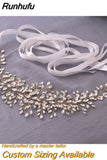 SH237-G Golden Bridal Belt with Rhinestone Fashion Bead Belt Thin Sash Belt Western Belts Wedding Applique Sash Belt