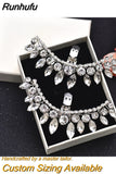 X05 2pcs/lot Bride High Heels Clips Rhinestone Bridal Wedding Shoes Buckle Women Accessories High Heel Decoration