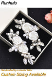 X05 2pcs/lot Bride High Heels Clips Rhinestone Bridal Wedding Shoes Buckle Women Accessories High Heel Decoration