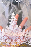 Layer Short Wedding Velo De Novia White Ivory Tulle Bride Veil Lace Edge Cheap Voile Mariage Welon Accessories Hot In Stock