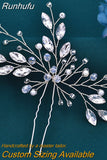 Crystal Hair Pin for Woman Bridal Girl Hairpin Wedding Hair Accessories Bride Hair Clip Bridesmaid Headdresses HP103-1