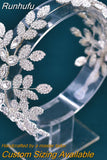 HP518 Bridal Tiara Wedding Hair Accessories Headpiece Woman Headband Pageant Jewelry Bride Headdress Hair Ornaments