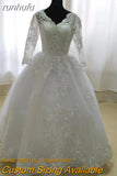 Novias New Off the Shoulder Vestido De Noiva White Ivory Plus Size Wedding Dresses Luxury Lace CRYSTAL Edge For Brides Gowns